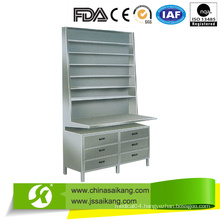 Stainless Steel Desk Dispensing Medicine Shelf